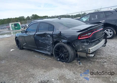 2019 Dodge Charger Scat Pack Rwd из США, поврежденный, VIN 2C3CDXGJ3KH701465